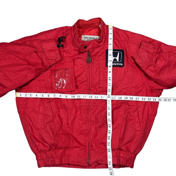 Vintage 90s Honda F1 Formula 1 Collection Racing Grand Prix Team Jacket Mens M - Picture 12 of 12